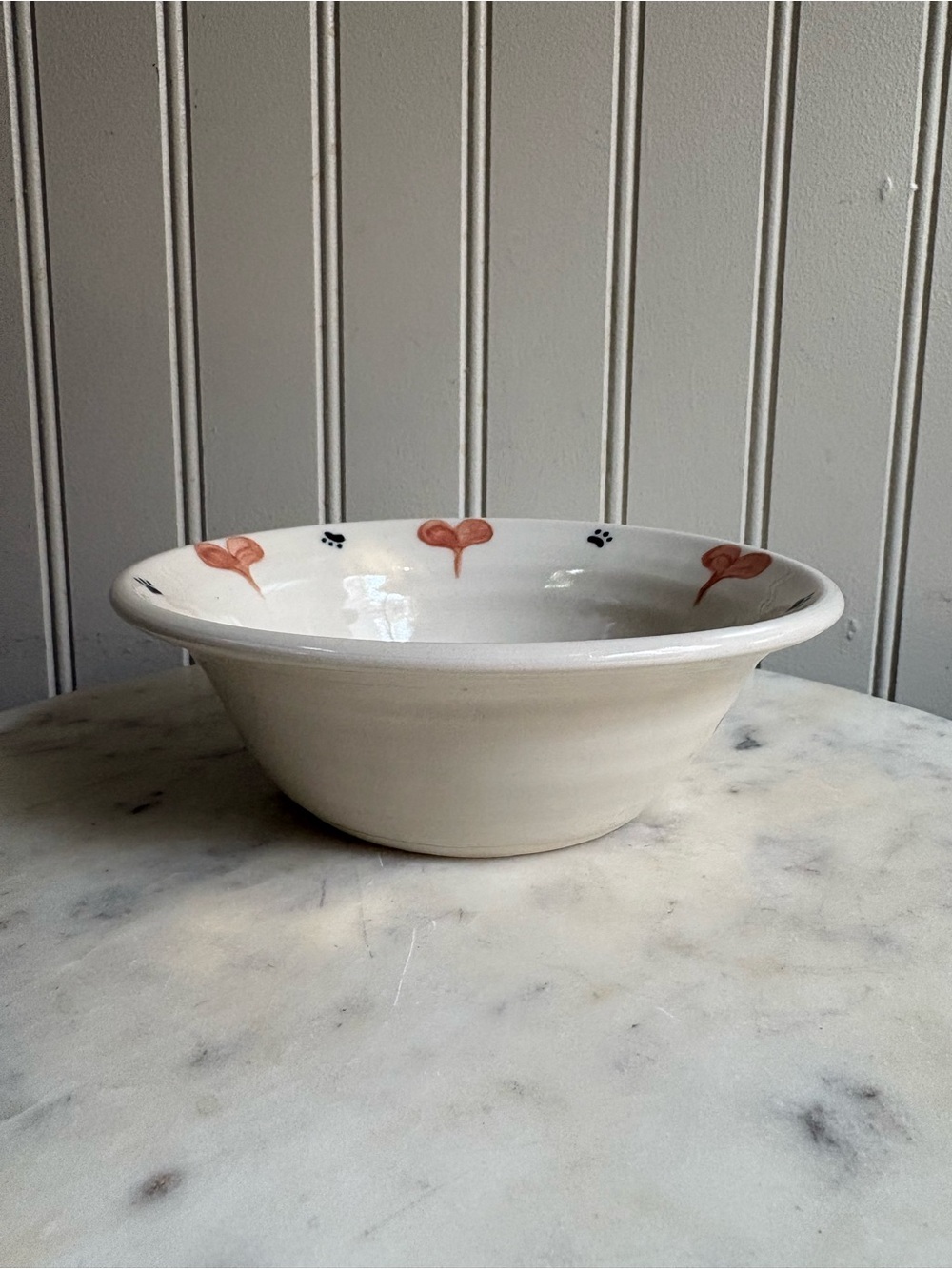 Vintage Margie Weinstein Whimsical Black Cat Ceramic Bowl Studio Pottery Artist - Picture 4 of 9